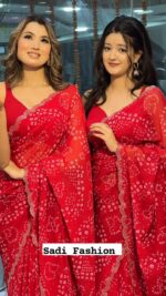 Chunari saree - Image 8