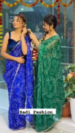 Chunari saree - Image 7
