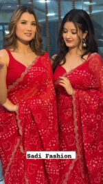 Chunari saree - Image 4